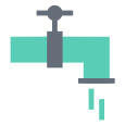 24/7 Water Supply icon