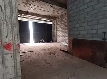 construction update of 1st floor clear image of interior