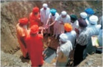 Services at Ponta Sahib